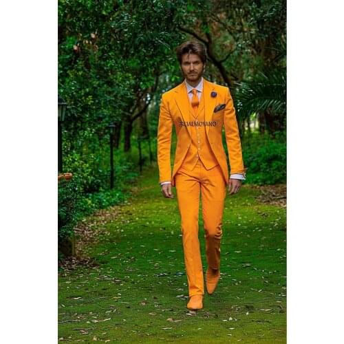 Latest Design Mens Suits Groom Tuxedos Groomsmen Wedding Party Dinner Best Man Suits Blazer (Jacket+Pants+Vest+Tie) NO:782