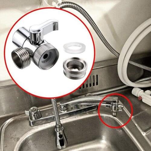 New Metal Switch faucet adapter M22 M24 Connection Kitchen Sink Splitter Diverter Valve Toilet Bidet Shower Water Tap Connector