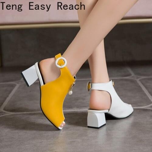 Кожаные туфли-лодочки Teng Easy Reach China At AliExpress