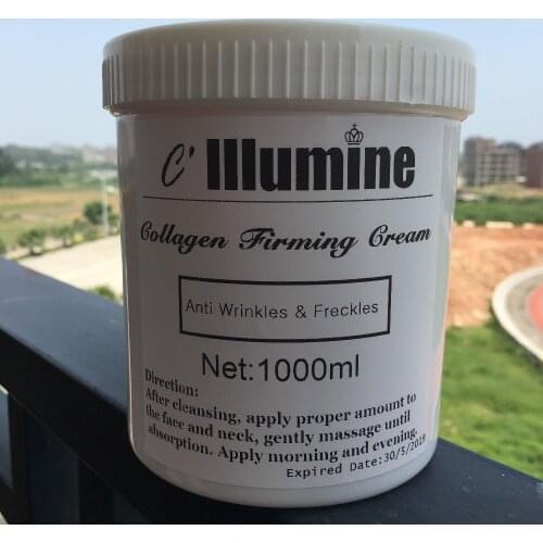 1000g 24k Gold Collagen Facial Firming Cream Ageless Anti Wrinkles Freckles SPA Professional Skin Care Products