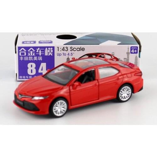 High simulation 1:43 Camry alloy pull back car model,2 open door collection ornament toys,free shipping