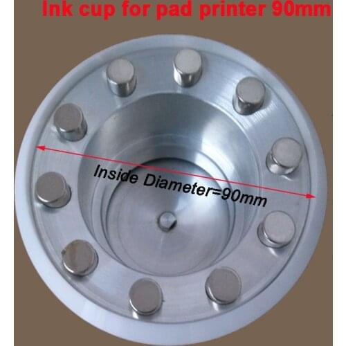 100mmX90mm Ink cup with ceramic ring for pad printer