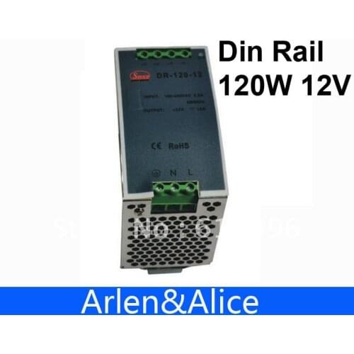 120W 12V Din Rail Single Output Switching power supply
