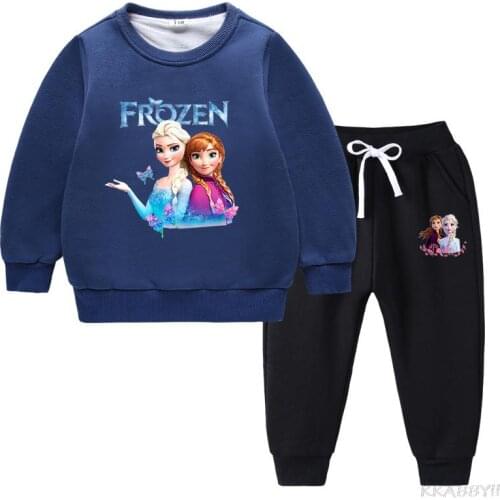 Autumn New Children Clothing Sets Baby Boy Girl Sweatshirt+Pants 2Pcs Kids Outfits Casual Sport Suit