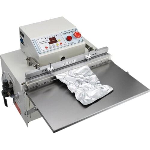 220V External Pumping Vacuum Inflated Packing Machine Electric Automatic Commercial Food Vegetables Dried Fruit Sealer Equipment