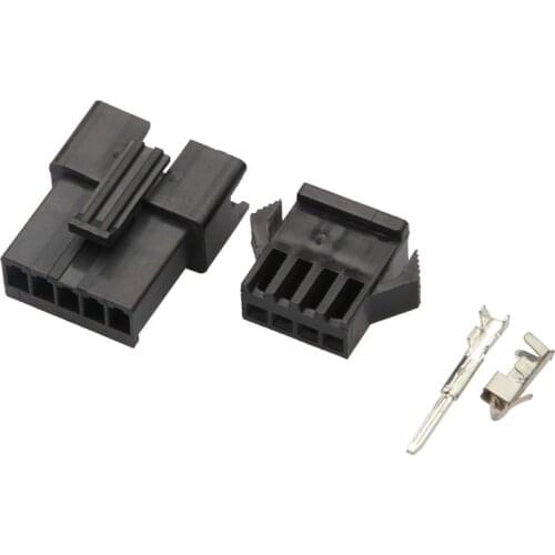 600Pcs/Box 2.54mm 2/3/4/5 Pin Dupont Jumper Cable Wire Pin Header Housing Connectors Male Female Crimp Connectors