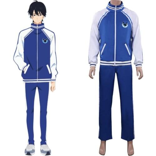 Anime Bakuten/Backflip!! Ryouya Misato Cosplay Costume Halloween Carnival Unform Suit