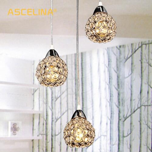 ASCELINA Crystal Pendant Lights