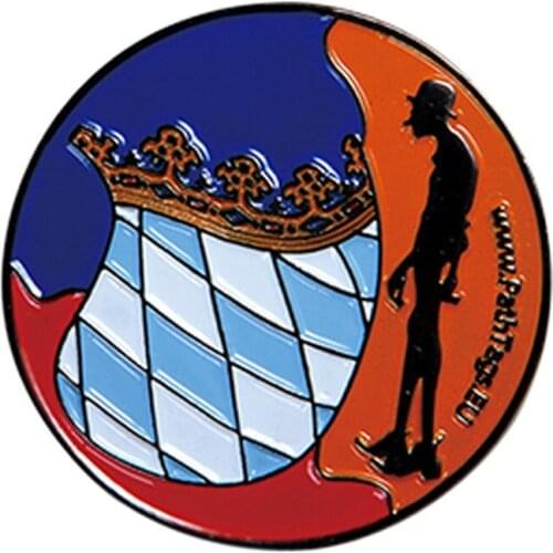 Factory produces custom designed commemorative metal coins