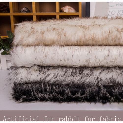 Artificial fur, rabbit-like fur fabric, fake plush, clothing and home blanket, pillow, plush fabric