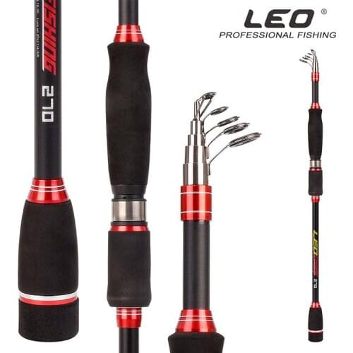 Carbon Fishing Rod 1.8M 2.1M 2.4M 2.7M 3.0M Hard Portable Elongation Shrinking Fishing Rod Spinning Hand Fishing Tackle Sea Rod