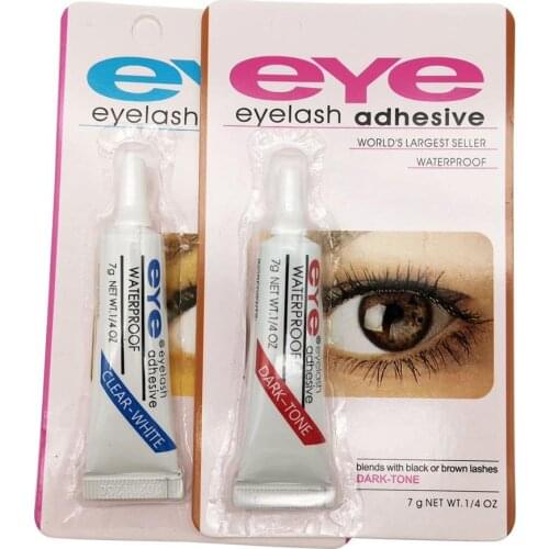 Eyelash Glue Clear-white Waterproof Eye Lash Glue False Eyelashes Adhesive Individual Glue for Lash Extension Makeup Tools