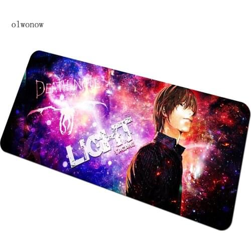 Death Note mouse pad Shinigami 700x400mm mousepads gaming mousepad gamer dark personalized mouse pads keyboard pc pad