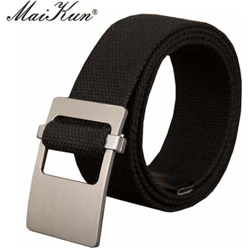 Military Tactical Canvas Belts for Man Women Belts Russian Army Accessory Designer Belts Men High Quality Silver Buckles