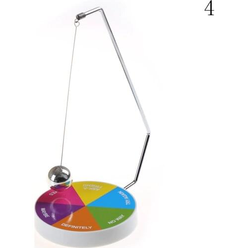Pendulum Dynamic funny Magnetic Swinging Pendulum Game Decision Maker ball Desk Toy Gift Decor Fate Desk Toys