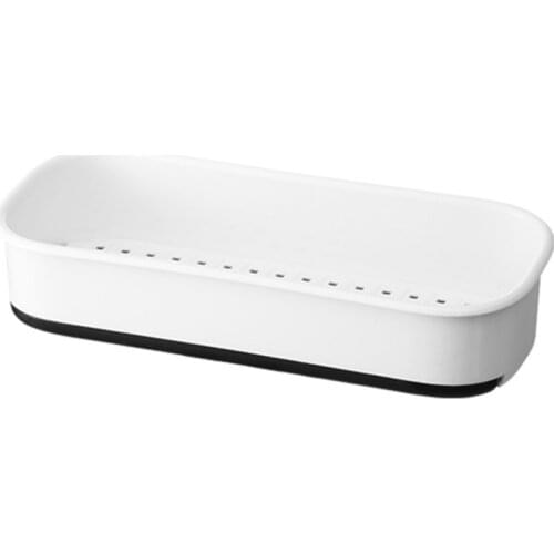 Multi-Function Bathroom Shelf No-Punch Wall Mounted Storage Rack Shower Kitchen Practical Storage Rack