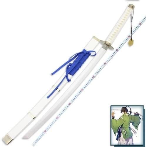 Touken Ranbu Online Ishikirimaru Wooden Sword Cosplay Prop Samurai Katana Performance Props Fancy Game Character Cosplay Swords