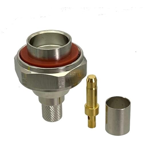 1pce 7/16 DIN male plug center crimp RG8 RG165 7D-FB LMR400 RF connector