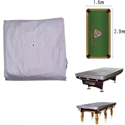 2.9*1.6m Pool eight ball table Dust guard Billiard table dust cover waterproof cover