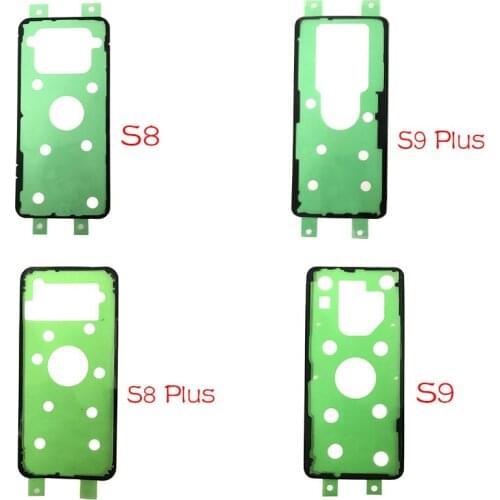 5pcs/lots For Samsung Galaxy S8 S9 S10 S20 Plus S10e S7 S7 Edge Note 5 8 9 S20 Ultra Waterproof Back Battery Glass Cover Sticker