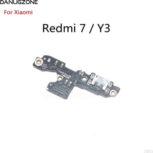 30PCS/Lot For Xiaomi Redmi 7 USB Charge Board Dock Socket Plug Connector Charging Port Jack Flex Cable