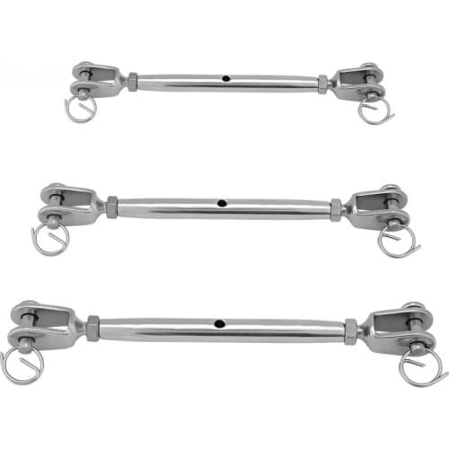 Болты Bolt M5 M6 M8 M10 M12 Stainless Steel Turnbuckle Rigging Screw Closed Body Jaw Turnbuckle For Boat Jaw Turnbuckle Bolts