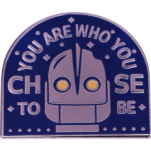 Your Favorite Robotic Giant Brooch Pins Enamel Metal Badges Lapel Pin Brooches Jackets Jeans Fashion Jewelry Accessories