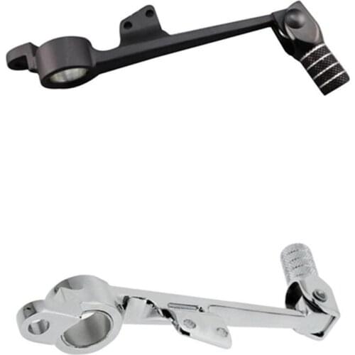 Black/Chrome Folding Brake Shift Pedal Foot Lever Motorccle For Honda 2003-2006 CBR600 RR