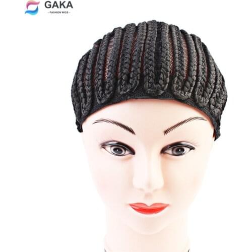 Black Braids Hair Nets for Making and Weaving Wigs 1pc Women Elastic Lace Small Braid Wig Net for Dreadlock