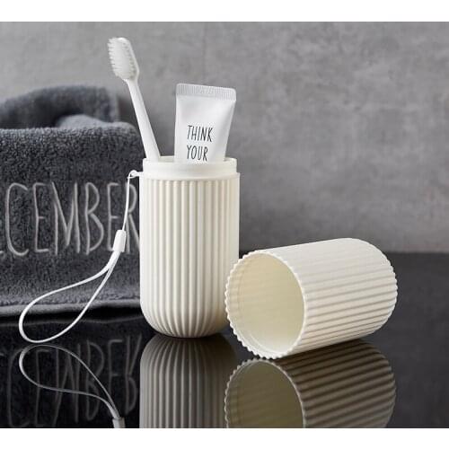 Travel Portable Packing Organizer Toothbrush Cover Protection Box Wash Bag Toiletries Pouch Case Fashion Travel Accessories