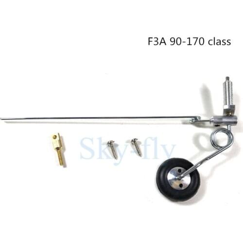 90-170 Class Tail Wheel Bracket Set With Wheel For F3A Fixed Wing RC Airplane