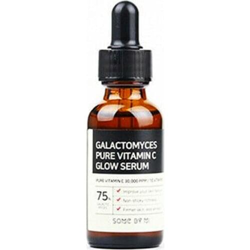 SOME BY MI Galactomyces Pure Vitamin C Glow Serum 30ml Vitamin C Serum Whitening Cream Face Skin Care Fade Dark Spots Freckle