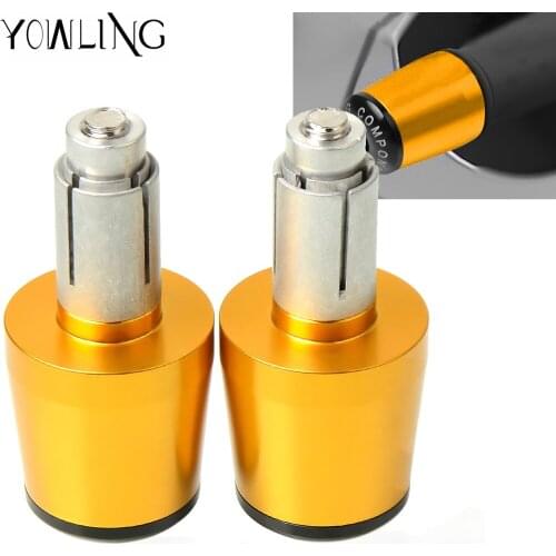 New Motorcycle CNC 7/8'' Handle Bar End Weights Handlebar Grips Cap for yamaha R6 YZF-R6 yzf-r6 fz16 TMax500 tmax-500 XT600 E