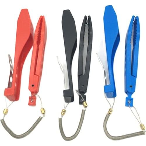 Plier Fishing Clamp Folidge Controller MC Folidge Peche Fishing Grip Fish Lanyard Clip Lock Switch Tightening Holder Gripper