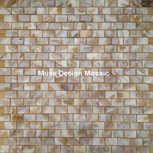 Factory direct Iridescent Natural Mother of pearl Shell Mosaic tiles 10x20 mm kitchen backsplash Shower wallpape bars ceiling