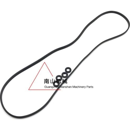 Free shipping for Mitsubishi s4k engine valve cover rubber strip screw rubber pad E312B E312C excavator accessories