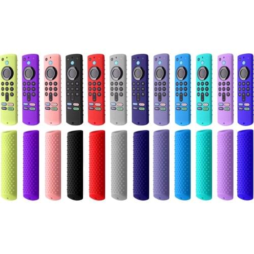 Silicone Remote Case Cover Skin Cover Washable Protective Case For Fire TV Stick 3rd Gen Remote Shockproof Protect Case New