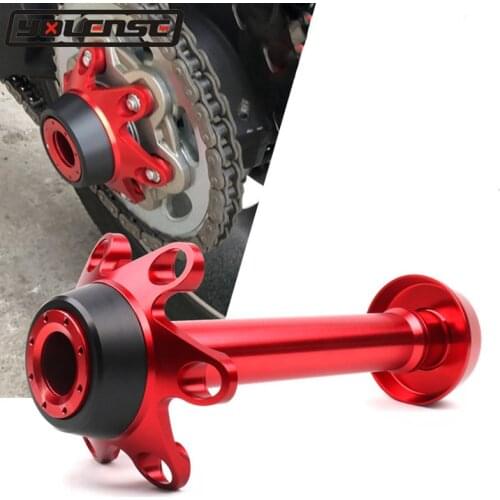Motorcycle Rear Axle Fork Crash Frame Sliders Wheel Protector For Ducati XDiavel X-Diavel 1200 2015-2017 Diaverl 1200 2010-2016