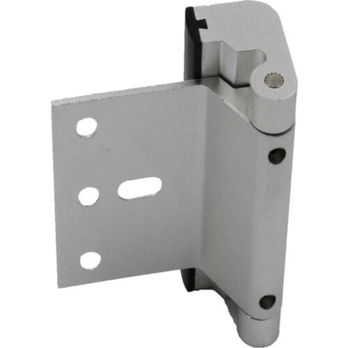 Aluminum Alloy Locks Door Blocker Hardware Accessories Door Reinforcement Silver Durable Metal Door Hinge