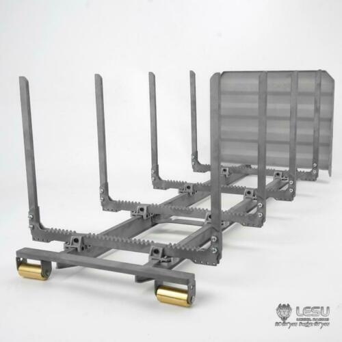 1/14 Metal Trailer Luggage Carrier for LESU MAN 8*8 RC Truck Roll On/Off Tipper TH13438