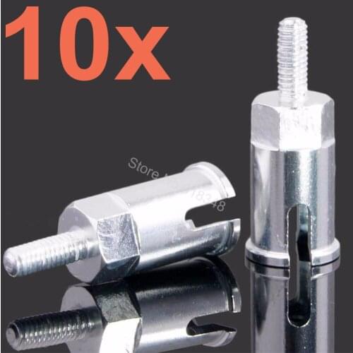 10Pairs RC Car Metal Alum Alloy Wheel Axle For 1/18 Scale Models Revel 24540 Scorch Hobbico Dromida BX/MT/SC4.18 Monster Truck