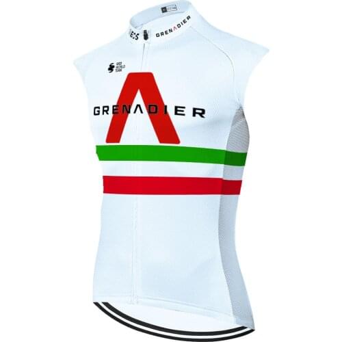 2021 Grenadier ineos Camiseta Ciclismo Masculino sleeveless Mallot Ciclismo Hombre Verano not windproof Jersey Ciclismo Tricota