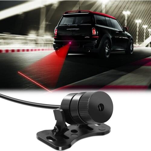 Car Anti Collision Rear-end Laser Tail Fog Light for Tesla Model 3 Model X 2017 2018 2019 2020