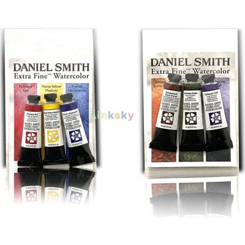 Daniel Smith Extra Fine Watercolor Paint Set - Avaro Watercolour Water Color Art USA Import Acuarelas Profesionales Art Supplies