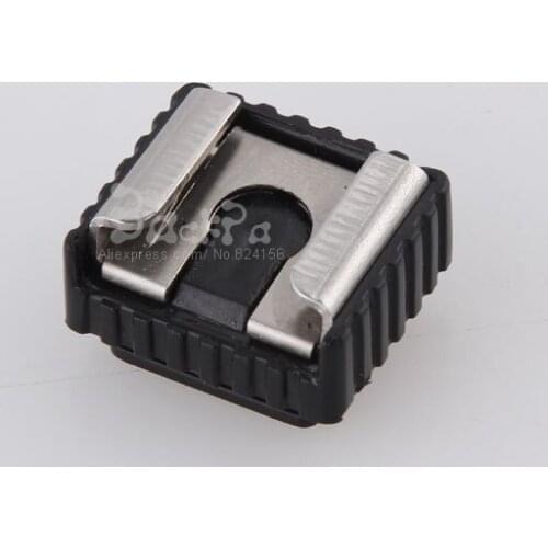 Camera Flash Speedlite Hot Shoe Adapter Bracket Holder 1/4 Screw Tripod Flash Stand Mount Photo Studio Accessories [No Tracking]