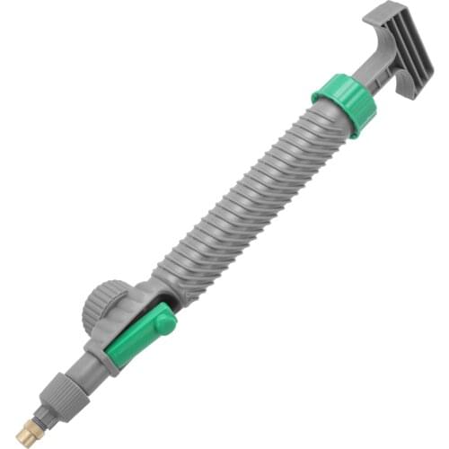 Household High Pressure Manual Plastic Air Pump Adjustable Drink Bottle Spray Watering Head Nozzle Garden Watering Garden Tools