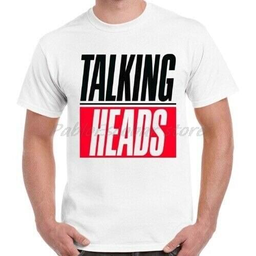 Talking Heads Tee Top Retro Vintage Unisex Ladies Mens T Shirt men white tshirt summer tee-shirt plus size 4XL 5XL