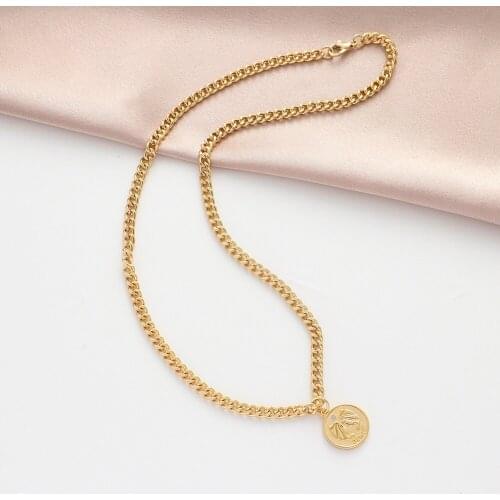 Gojomem Women's Pendants Zodiac Signs