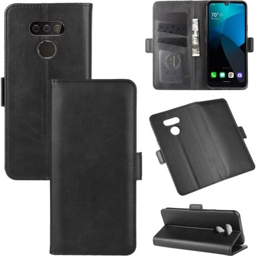 Case For LG harmony 4 Leather Wallet Flip Cover Vintage Magnet Phone Case For LG harmony 4 Coque