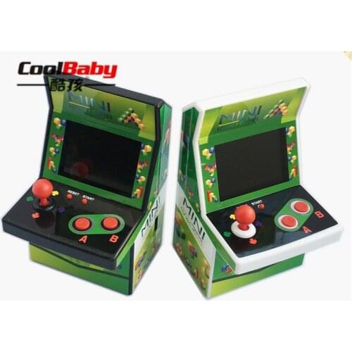Mini Portable Arcade Joystick Machine Classical Retro Style 108 Video Game Built-in Arcade Game Console Handheld for NES